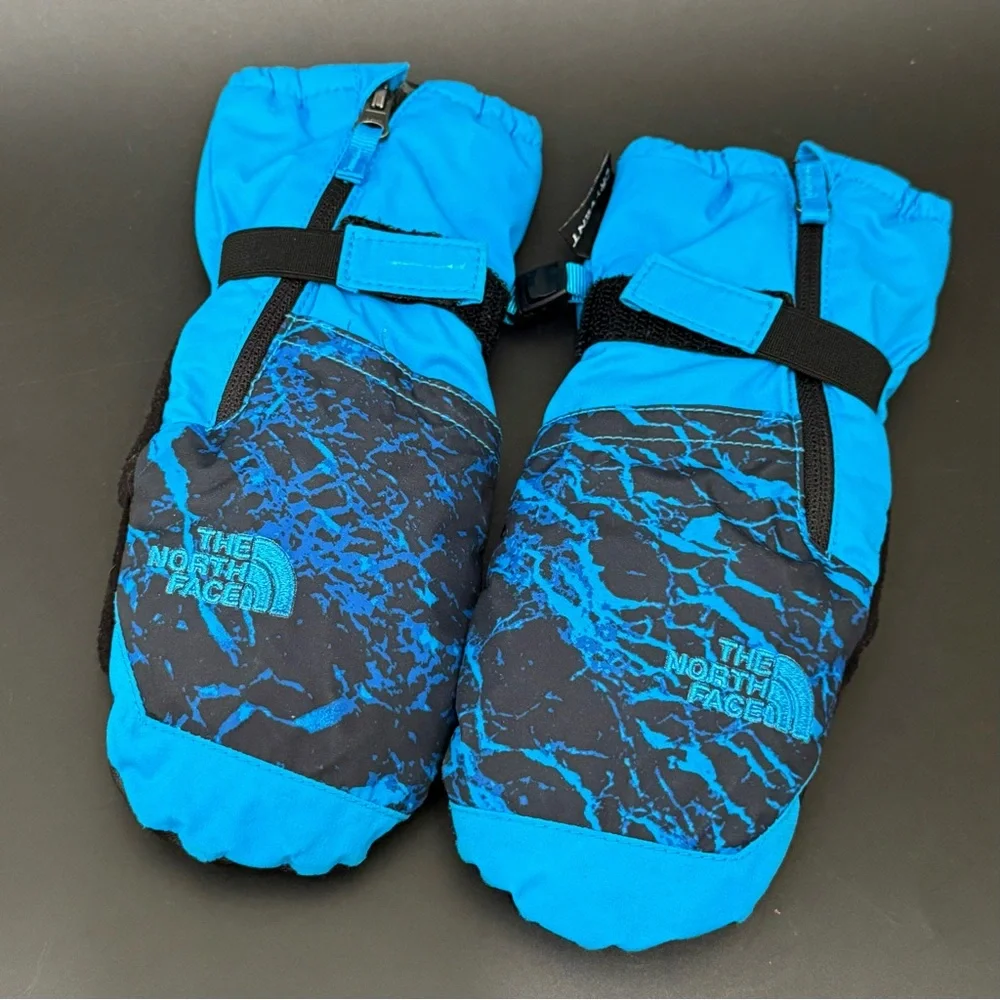 THE NORTH FACE Blue DryVent Toddler Unisex Mittens Gloves Size L